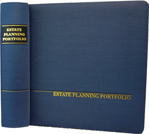 Custom Estate Planning Portfolio Binder